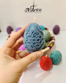 شمع تخم مرغ نوروز ۶ سانتیمتر