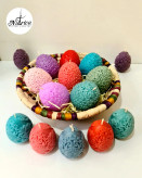 شمع تخم مرغ نوروز بزرگ ۸و۶ سانتیمتر