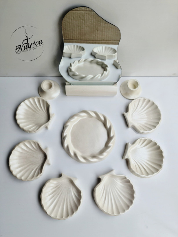 هفت سین طرح صدف سنگ مصنوعی